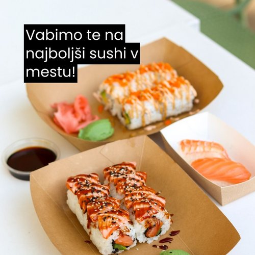 Če še nisi poizkusil/a📍MUMU sushija, potem ne veš, kaj zamujaš! 🍣😋 Kvalitetne in sveže sestavine naredijo rolice izjemno...