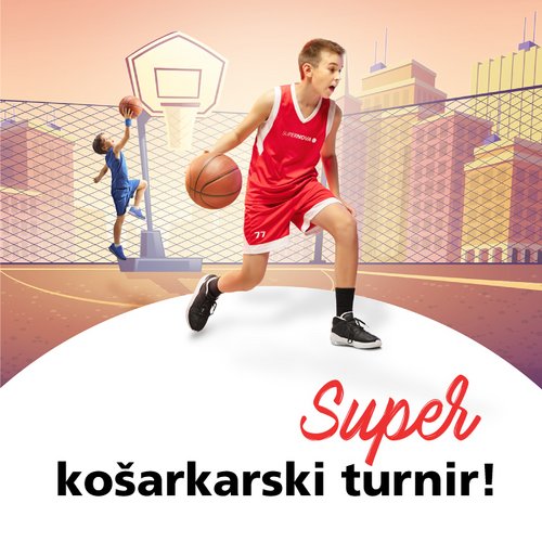 Košarka je #SUPER! 🏀 Če se strinjaš, ne zamudi Supernovinega košarkarskega turnirja trojk, ki se začne že jutri!!! 🏅
...